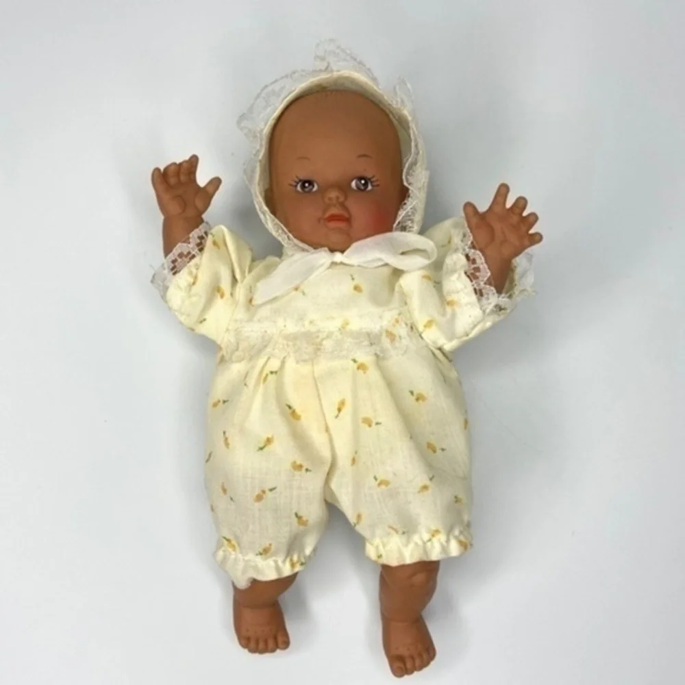 Vintage Baby Doll‎ Uneeda African American Mini 7 Inch Doll